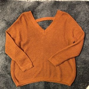 Forever 21 Keyhole Sweater